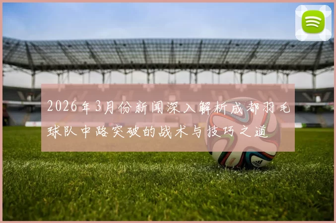 2026年3月份新闻深入解析成都羽毛球队中路突破的战术与技巧之道